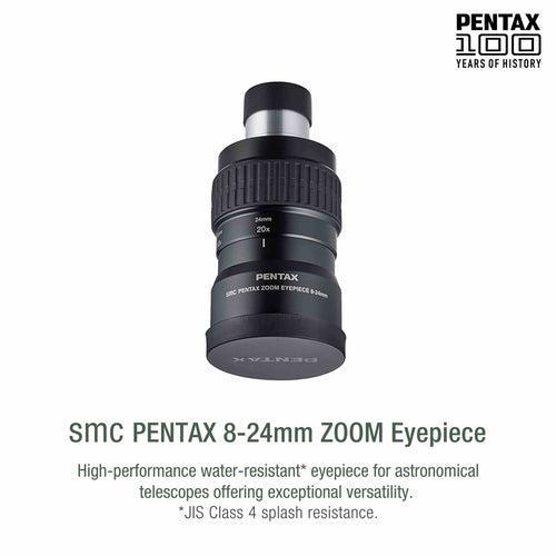 Pentax PF-80EDA 80mm Spotting Scope With Pentax SMC 8-24mm Zoom Eyepiece (1.25") Kit