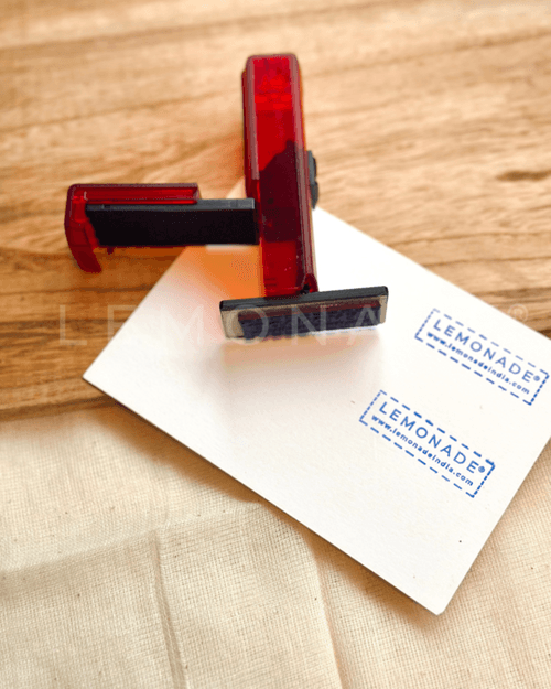 Personalized - Self Ink Stamp - Pocket Size