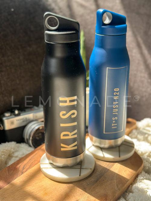 Personalized - Finger Grip Bottle