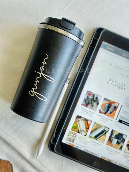 Personalized - ChillKeeper Temperature Insulated Travel Sipper - Cursive