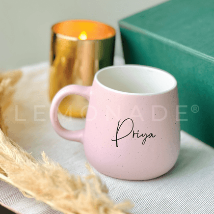 Personalized - Pastel Neu Ceramic Coffee Mug Hamper - Signature