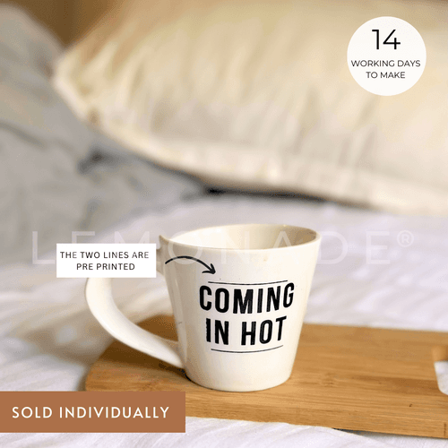 Personalized - Latte Mug - In Between The Lines