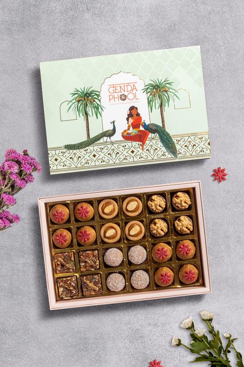 24 Piece Refined Sugar-free Mithai Box