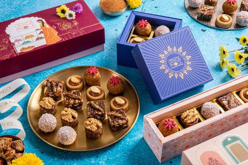 4 Piece Refined Sugar-free Mithai Box