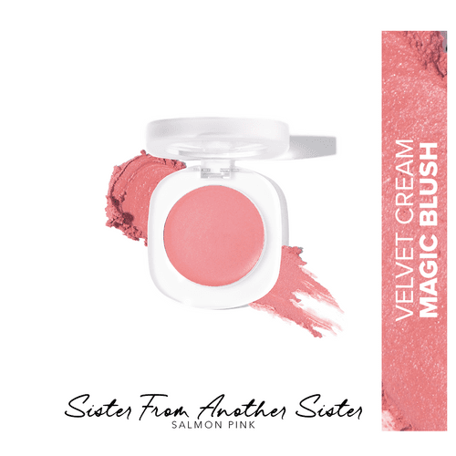 Sister From Another Mister - Salmon Pink Velvet Cream Magic Blush