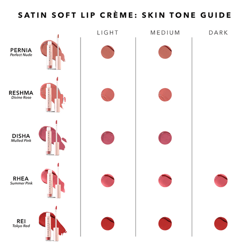 Disha - Mulled Pink Satin Soft Lip Crème