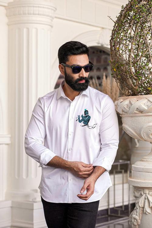 Murali Dhar Handpainted Shirt