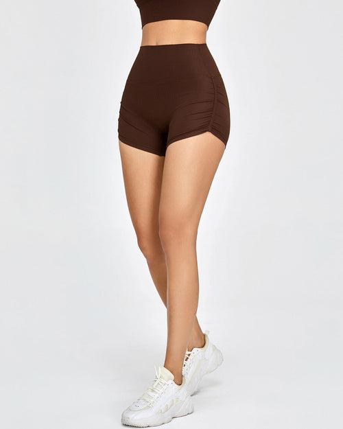 Alena Seamless Shorts - Brown