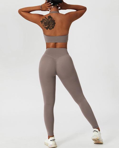 Adalee Seamless Leggings - Taupe