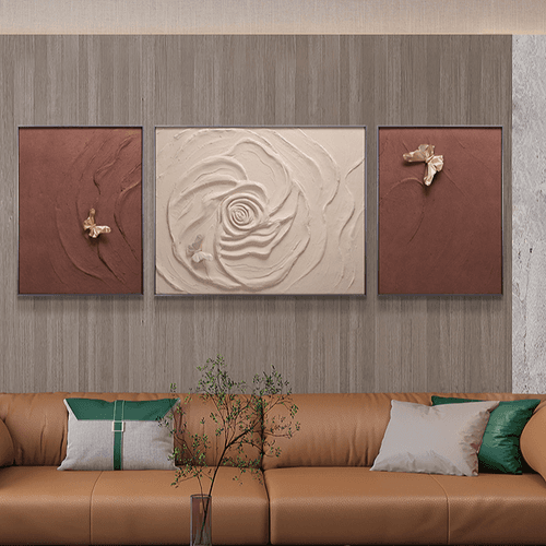 The Fluttering Whispers Premium Wall Art