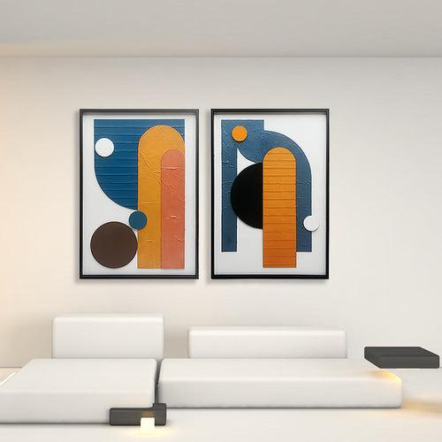 Kaleidoscopic Melodies of Life- Wall Art Style-2