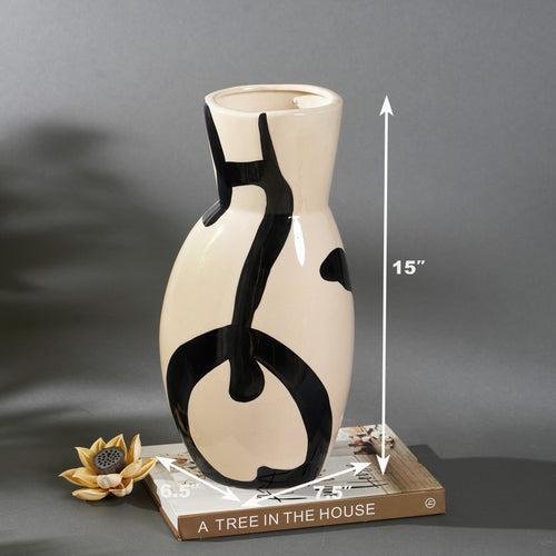 The Artistic Fusion - Ceramic Table Vases (Set of 3)