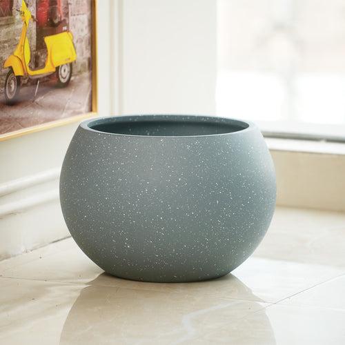 Pebbles - Grey Plant Pots (Set of 4)