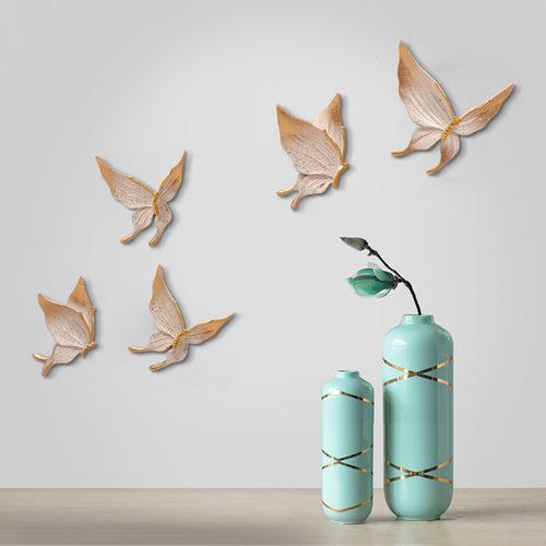 Garden with Wings - Butterfly Wall Decor (Set of 5)