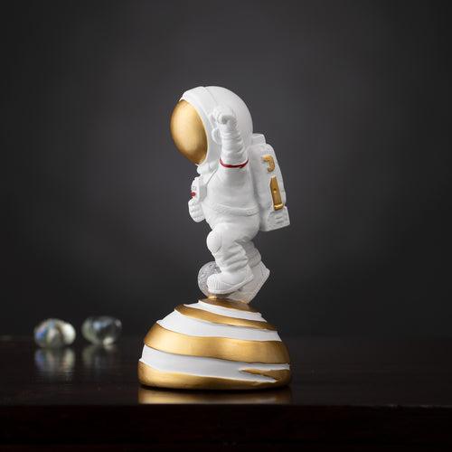 The Benevolent Rider of The Space - Astronaut Table Showpiece - Jumping