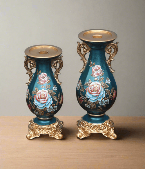 Enchanting Midnight Vases [Set of 2]