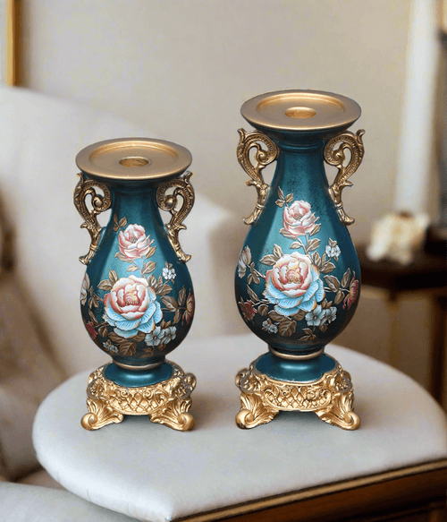 Enchanting Midnight Vases [Set of 2]