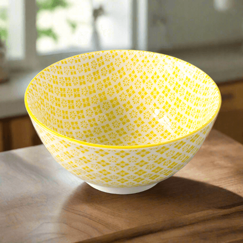 Yellow Bowl Goal Bowl [570 ML](Set of 2)