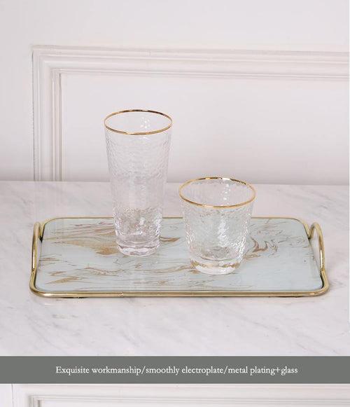 Crystal Dish Serving Tray