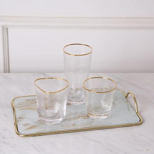 Crystal Dish Serving Tray