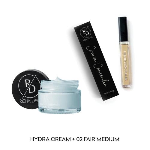 Hydra Cream and Liquid Concealer Combo