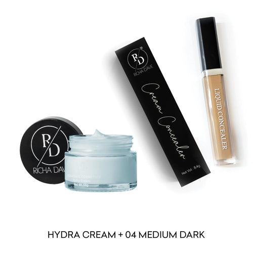 Hydra Cream and Liquid Concealer Combo