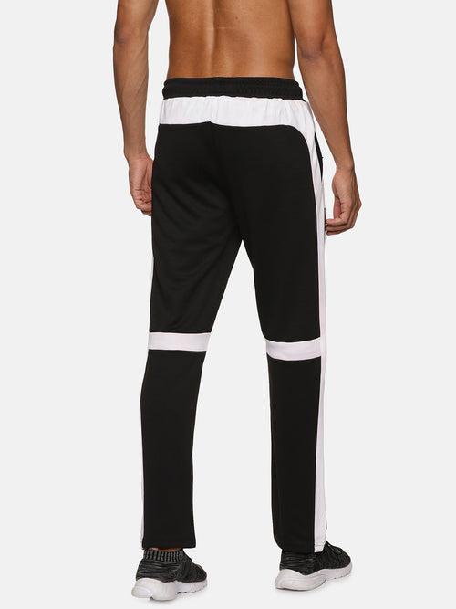 VS by Sehwag Poly Cotton PC Trackpant for Men Black