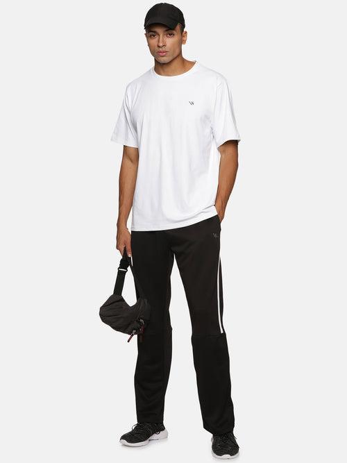 VS by Sehwag Poly Cotton PC Trackpant for Men Black