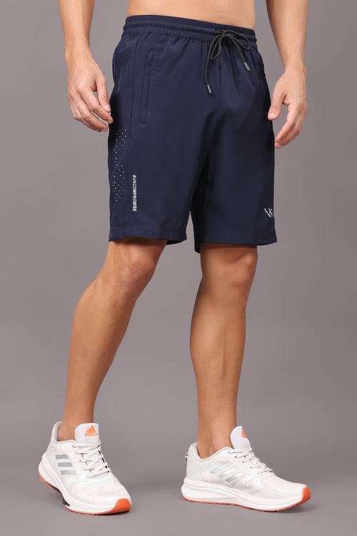 VS by Virender Sehwag Men's NS Lycra Sports Shorts - Premium Quality Activewear Shorts