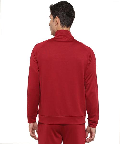 VS RIBSTER MAROON JACKET FOR MEN