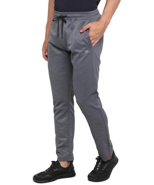 VS TRACKDAY CHARCOAL TRACK PANTS FOR MEN