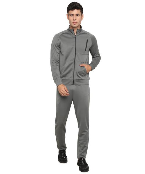 VS SHORT CIRCUIT GREY TRACK PANTS FOR MEN