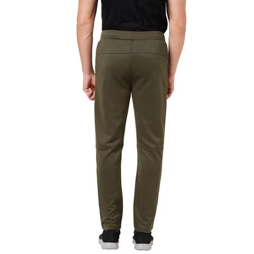 VS SHORT CIRCUIT OLIVE TRACK PANTS FOR MEN