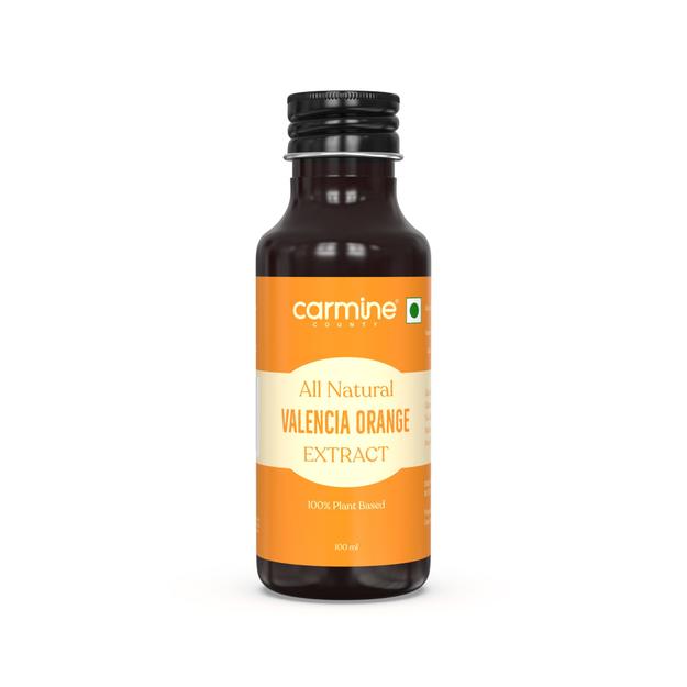 Carmine County All Natural Valencia Orange Extract 100 ml