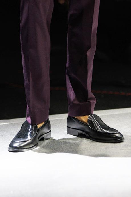 Metal Wire Loafers