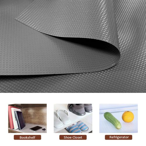 DecorADDA Non Slip EVA Kitchen Mat Shelf Liner for Fridge Drawers Almirah Bathrooms Table Top – 3 Meter Roll