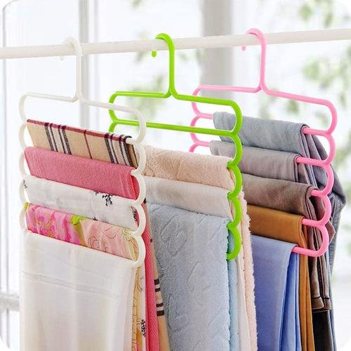 DecorADDA 5 Slot Hanger (SET of 5 hangers)