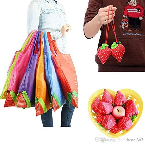 DecorADDA Nylon Reusable Strawberry Bags(Pack Of 2)