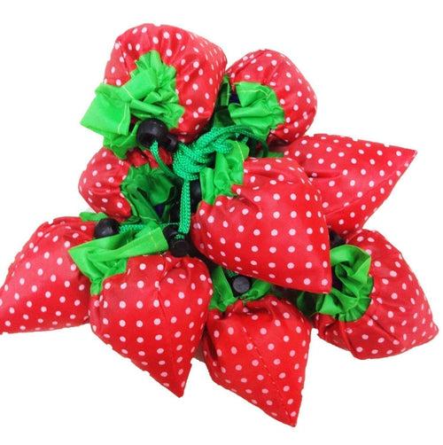 DecorADDA Nylon Reusable Strawberry Bags(Pack Of 2)