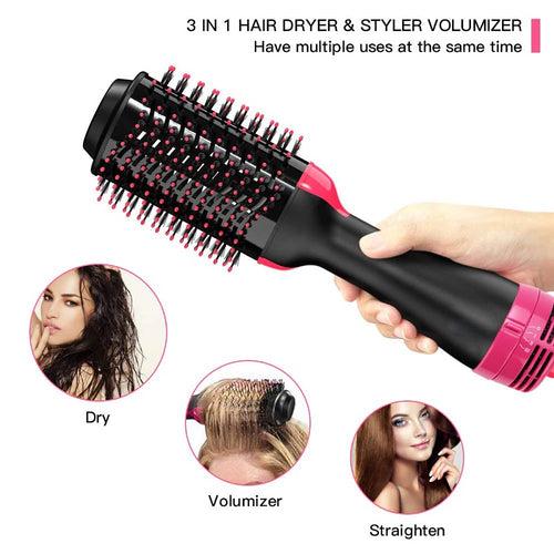 One Step Hair Dryer And Straightner