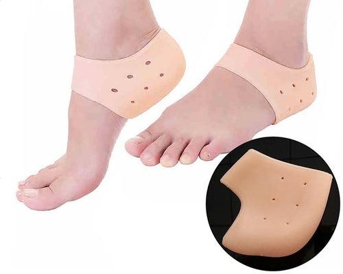 DecorADDA Silicone Anti-Crack Heel Pads | Heel Cushion Socks