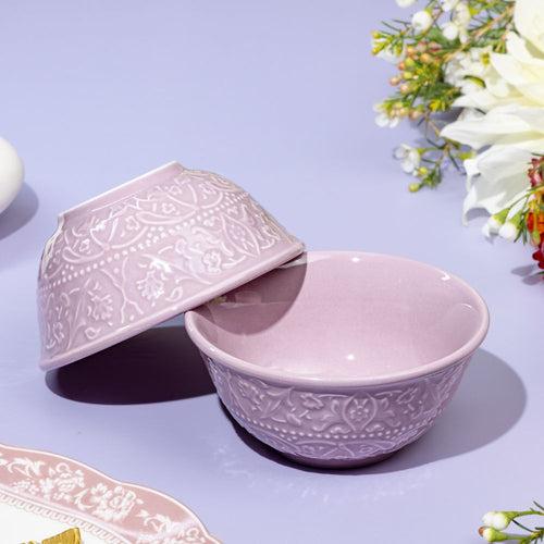 Eloise Embossed Serving Bowl- Set of 2