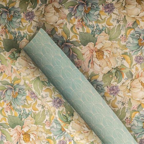 Paeonia Gift Wrapping Sheet - Set of 20 / Set of 40