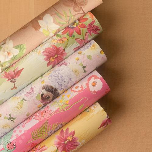 Sweet Magnolias Assorted Wrapping Papers - Set of 25