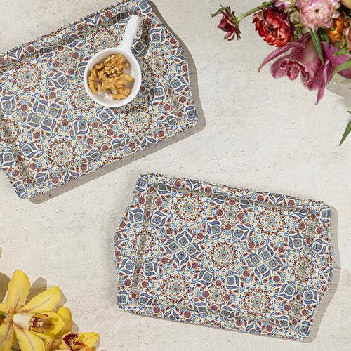 Uriel Metal Serving Tray - Set of 2