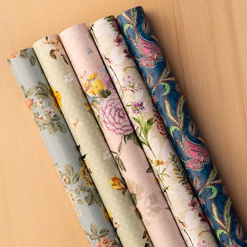 Petal Spell Assorted Wrapping Papers - Set of 25