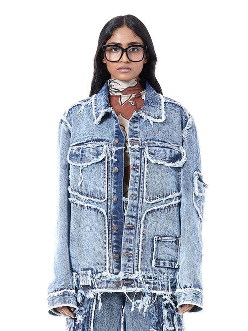 DESTROYED DENIM JACKET