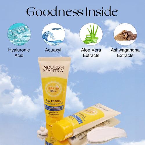 Ray Rescue Invisible Sunscreen SPF 50