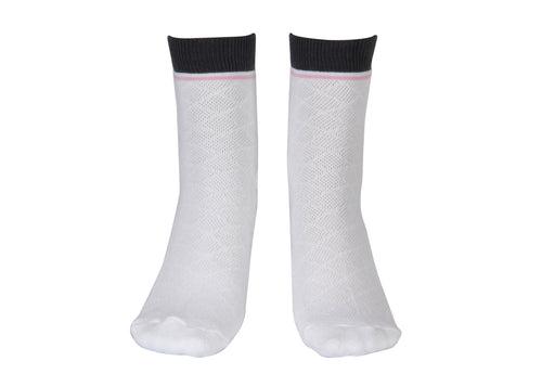 Diti Women's Ankle Length Multicolor Cotton Socks-Pack of 3
