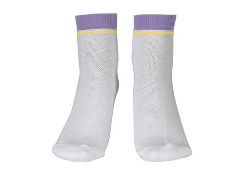 Diti Women's Ankle Length Multicolor Cotton Socks-Pack of 3